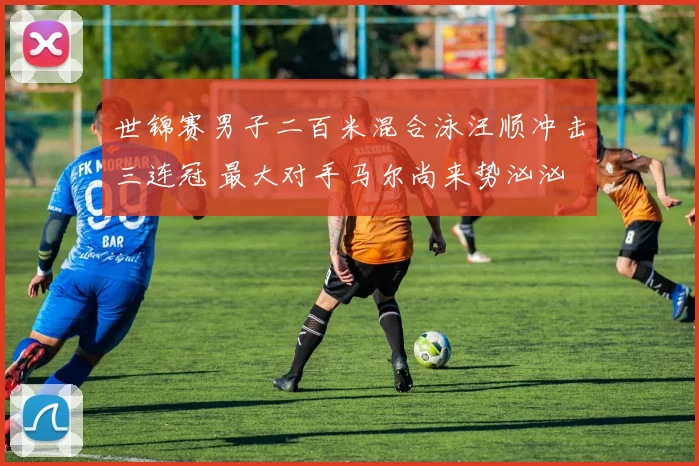 世锦赛男子二百米混合泳汪顺冲击三连冠 最大对手马尔尚来势汹汹